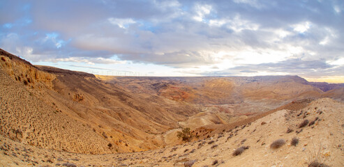 Jordan very spectacular landscapes