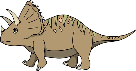 可愛いトリケラトプス