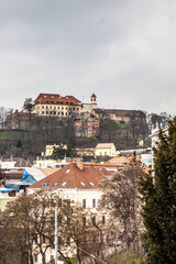 Fototapeta premium Brno Czech Republic gothic architecture view in old town