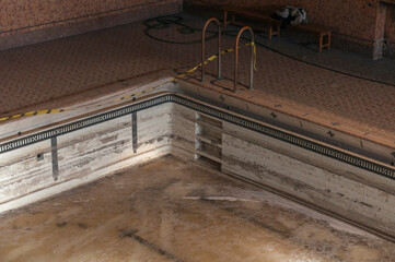 Abandoned swimming pool in Poland 