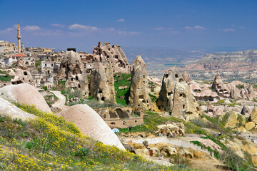 Fototapeta na wymiar Cappadocia - Turkey, Fairy Chimneys 