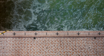 Abandoned swimming pool in Poland 