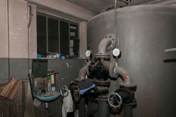 Abandoned swimming pool in Poland 