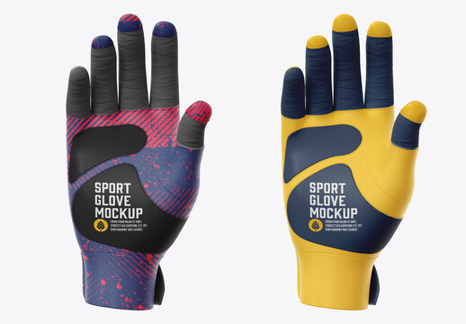 Sport Glove Mockup