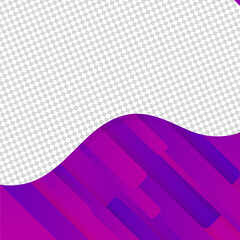 Modern Bloob transparant purple colorful sale post design template background