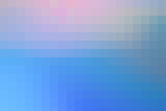 Simple blurred blue and pink pixel wallpaper