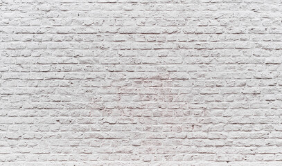  Painted white brick wall surface background