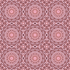 Pink brown seamless pattern tile print vector graphic design