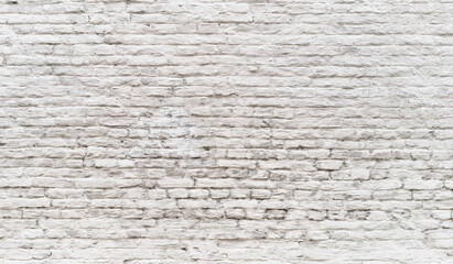  Painted white brick wall surface background