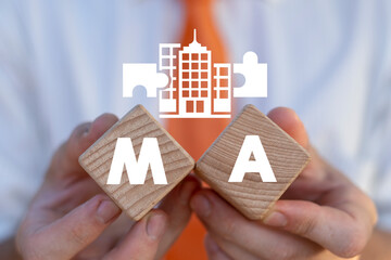 Concept of Mergers and Acqusitions. Merger and Acqusition Business Partnership Corporation...
