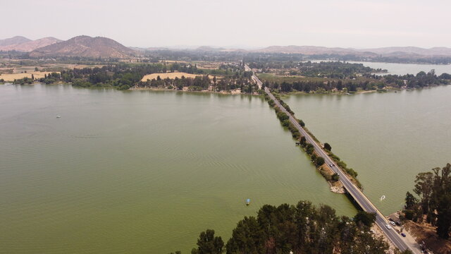 lake in the mountains