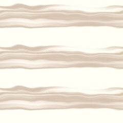 Fototapeta na wymiar Minimal ecru jute plain horizontal stripe texture pattern. Two tone washed out beach decor background. Modern rustic brown sand color design. Seamless striped distress shabby chic pattern. 