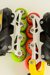 Inline skating skate boot