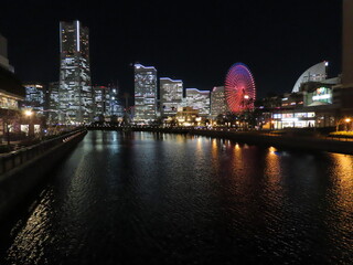 Night view of Minato Mirai