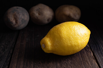 ジャガイモとレモン