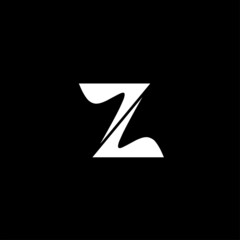 Initial letter Z monogram logo template design