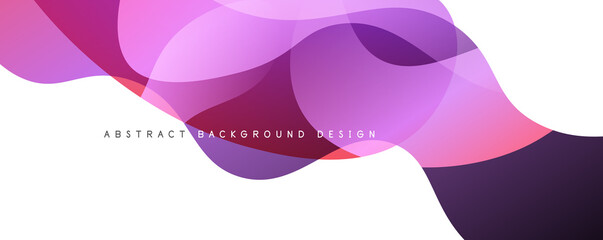 Trendy simple fluid color gradient abstract background with dynamic wave line effect. Vector Illustration For Wallpaper, Banner, Background, Card, Book Illustration, landing page