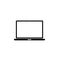 laptop isolated on white background