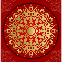 Luxury ornamental mandala design. Abstract beautiful luxury mandala background design.