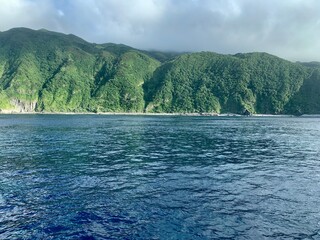 八丈島 海岸 富士箱根伊豆国立公園 伊豆諸島 東京