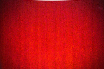 Fototapeta premium red old rustic steel plate for background,ready for product display montage.