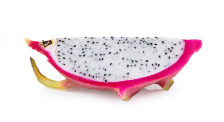 Dragon Fruit isolated on white