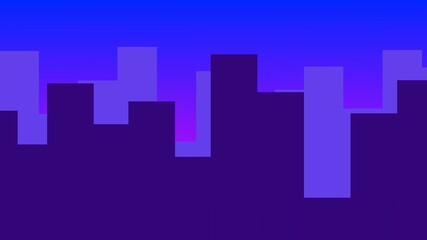 abstract city background with gradient color for desktop wallpaper and banner