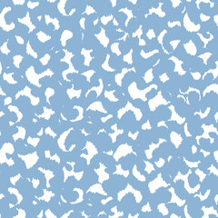 Abstract modern leopard seamless pattern. Animals trendy background. Color decorative vector stock illustration for print, card, postcard, fabric, textile. Modern ornament of stylized skin