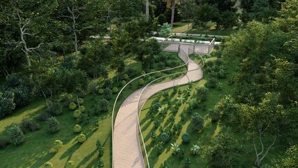 bridge over the lake