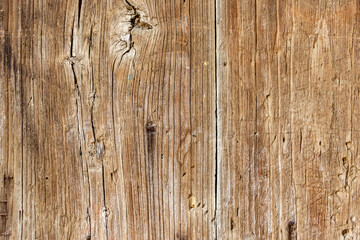 Part of an old wooden door