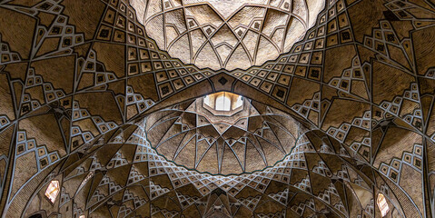 The Beautiful architecture of the historic bazaar arch