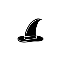 Wizard hat icon design template vector isolated