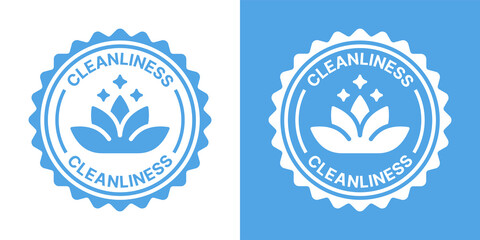 Cleanliness icon sign vector illustration. Hygiene label.