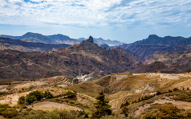 Roque Bentaiga, Gran Canaria, Canary Islands, Spain.