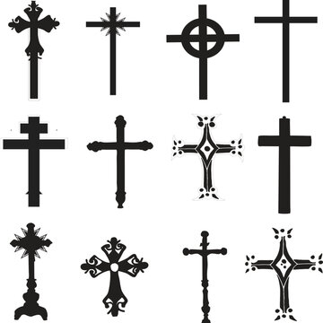 set of crosses