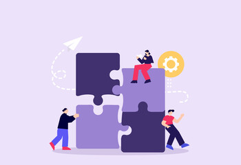 Illustration of business people design
