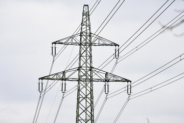 AUT, Strommast, Stromleitung, Stromleitungen, Strom, Umspannwerk, Stromausfall