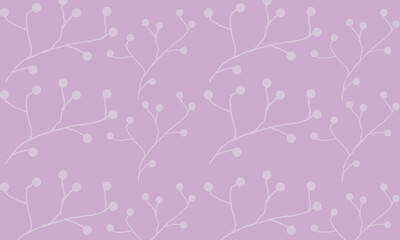 light purple background with wavy lines set at circle ends