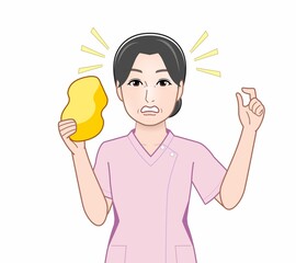 家事をする女性