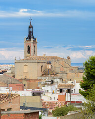 Fototapeta na wymiar Iglesia de Santa María de Sagunto, en la provincia de Valencia. España. Europa