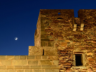 Torre o fortín del Grau Vell de Sagunto, en la provincia de Valencia. Comunidad Valenciana....