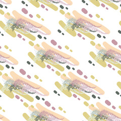 Abstract water foam. gentle colored wave pattern - isolated vector illustration on white background.