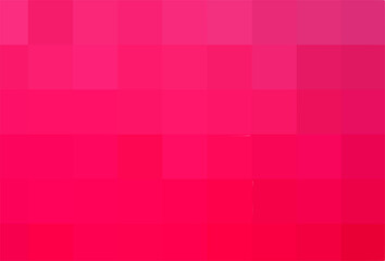 Bright pink background. Geometric texture of burgundy squares. Abstract pixel bordo backdrop, space for your design or text. Crimson background for branding, calendar, card, banner, cover, header
