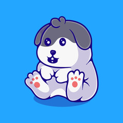 cute rabbit illustration