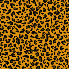 Seamless tiger pattern. Print for fabric, textiles.