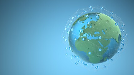 Global Connection Concept