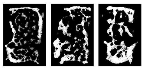 Outlines of soap Foam grunge overlay on dark background. Hygiene and cleanliness. Simple black and white vector