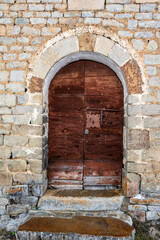 Fototapeta na wymiar Door of an old church