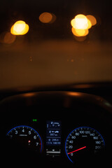 auto speedometer glow in the dark