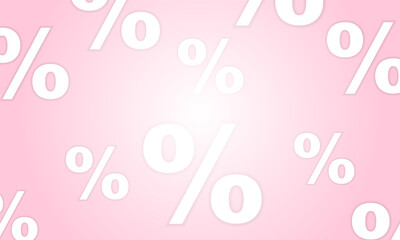 Vector image of the percent sign